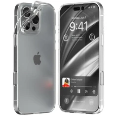 Чехол Mercury Jelly Clear для iPhone 16 Pro Max Transparent (8809972572438)