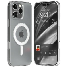 Чехол Mercury Jelhard для iPhone 16 Pro Max Transparent with MagSafe (8809972572476)