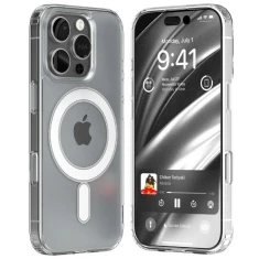 Чохол Mercury Jelhard для iPhone 16 Pro Transparent with MagSafe (8809972572483)
