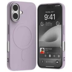 Чохол Mercury Semi-Silicone для iPhone 16 Lilac with MagSafe (8809972575255)