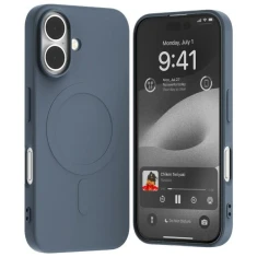 Чохол Mercury Semi-Silicone для iPhone 16 Blue with MagSafe (8809972575286)