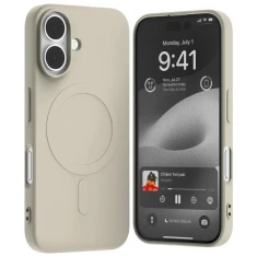 Чохол Mercury Semi-Silicone для iPhone 16 Grey with MagSafe (8809972575293)