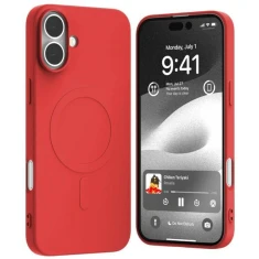 Чохол Mercury Semi-Silicone для iPhone 16 Plus Red with MagSafe (8809972575316)