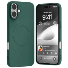 Чохол Mercury MagSafe Semi-Silicone для iPhone 16 Plus Green with MagSafe (8809972575330)