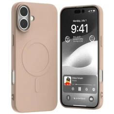 Чохол Mercury Semi-Silicone для iPhone 16 Plus Pink with MagSafe (8809972575354)