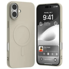 Чохол Mercury Semi-Silicone для iPhone 16 Plus Grey with MagSafe (8809972575385)