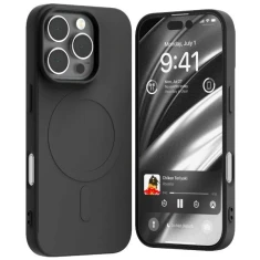Чехол Mercury MagSafe Semi-Silicone для iPhone 16 Pro Black with MagSafe (8809972575392)