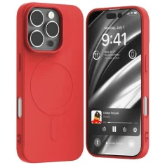 Чехол Mercury MagSafe Semi-Silicone для iPhone 16 Pro Red with MagSafe (8809972575408)