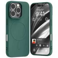 Чехол Mercury MagSafe Semi-Silicone для iPhone 16 Pro Green with MagSafe (8809972575422)