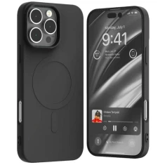 Чохол Mercury MagSafe Semi-Silicone для iPhone 16 Pro Max Black with MagSafe (8809972575484)