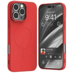 Чохол Mercury MagSafe Semi-Silicone для iPhone 16 Pro Max Red with MagSafe (8809972575491)