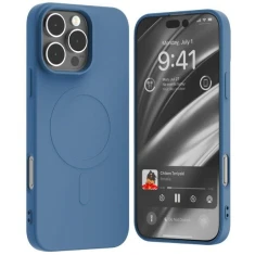 Чохол Mercury MagSafe Semi-Silicone для iPhone 16 Pro Max Blue with MagSafe (8809972575507)