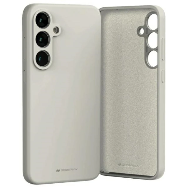 Чехол Mercury Silicone для Samsung Galaxy S24 FE (S721) Stone (8809972578140)
