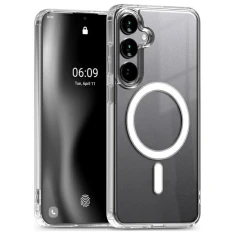 Чохол Mercury Jelhard для Samsung Galaxy S24 FE Transparent with MagSafe (8809972583786)