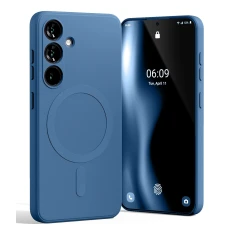 Чохол Mercury Semi-Silicone для Samsung Galaxy S25 (S931) Blue with MagSafe (8809972609875)