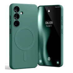 Чохол Mercury Semi-Silicone для Samsung Galaxy S25 (S931) Green with MagSafe (8809972609882)