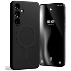 Чохол Mercury Semi-Silicone для Samsung Galaxy S25 Plus (S936) Black with MagSafe (8809972609950)