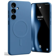 Чохол Mercury Semi-Silicone для Samsung Galaxy S25 Plus (S936) Blue with MagSafe (8809972609967)