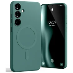 Чохол Mercury Semi-Silicone для Samsung Galaxy S25 Plus (S936) Green with MagSafe (8809972609974)