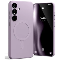 Чохол Mercury Semi-Silicone для Samsung Galaxy S25 Plus (S936) Lilac Purple with MagSafe (8809972609981)
