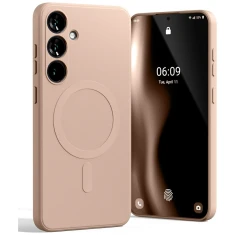 Чохол Mercury Semi-Silicone для Samsung Galaxy S25 Plus (S936) Pink Sand with MagSafe (8809972610000)