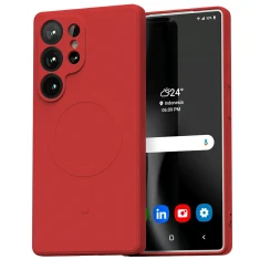 Чохол Mercury Semi-Silicone для Samsung Galaxy S25 Ultra (S938) Red with MagSafe (8809972610109)