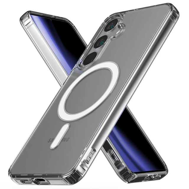 Чохол Mercury Jelhard для Samsung Galaxy S25 Plus (S936) Сlear with MagSafe (8809972610895)
