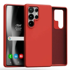 Чохол Mercury Silicone для Samsung Galaxy S25 Ultra (S938) Red (8809972611137)
