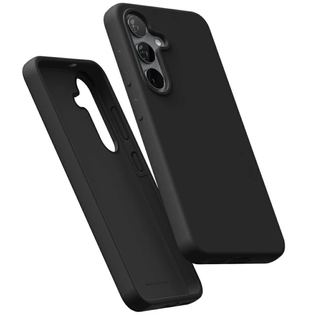 Чохол Mercury Pure Silicone для Samsung Galaxy S25 Plus Black with MagSafe (8809972611465)