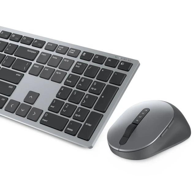 Комплект клавіатура + миша Dell Premier Multi-Device KM7321W бездротовий US розкладка Gray (884116382058)