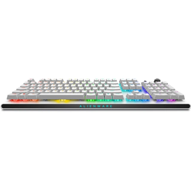 Клавиатура Dell Alienware Tri-Mode AW920K беспроводная игровая RGB LED US раскладка Cherry MX Red Bluetooth Lunar Light (884116448686)