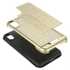 Чохол Zizo Star Diamond Hybrid для iPhone X Gold/Black (DLST-IPHX-GDBK)