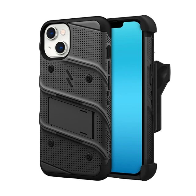 Чохол Zizo Bolt для iPhone 14 Black (BOLT-IPH14-BKBK)