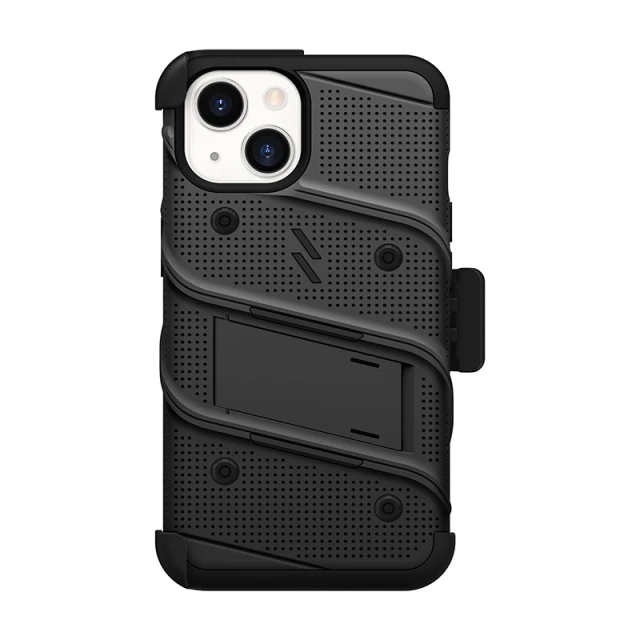 Чохол Zizo Bolt для iPhone 14 Black (BOLT-IPH14-BKBK)