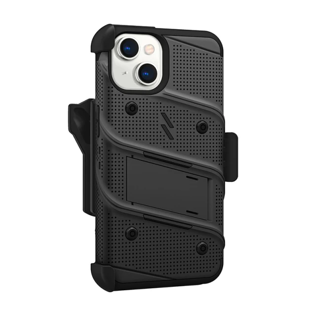 Чохол Zizo Bolt для iPhone 14 Black (BOLT-IPH14-BKBK)