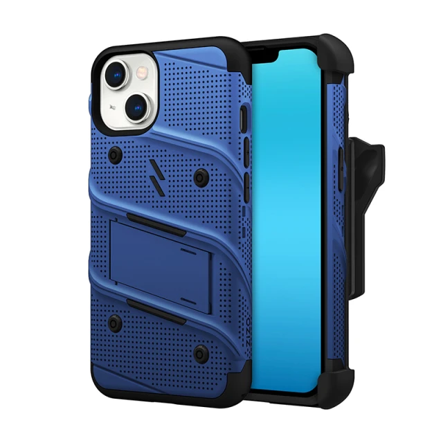 Чехол Zizo Bolt Series для iPhone 14 Blue (BOLT-IPH14-BLBK)