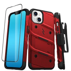 Чохол Zizo Bolt Series для iPhone 14 Red (BOLT-IPH14-RDBK)