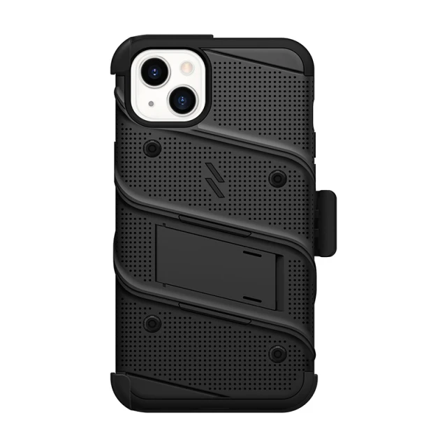 Чохол Zizo BOLT Series для iPhone 14 Plus Black (BOLT-IPH14MAX-BKBK)