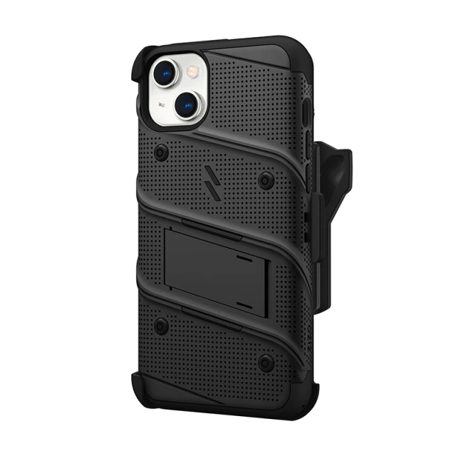 Чохол Zizo BOLT Series для iPhone 14 Plus Black (BOLT-IPH14MAX-BKBK)