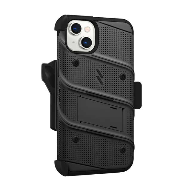 Чохол Zizo BOLT Series для iPhone 14 Plus Black (BOLT-IPH14MAX-BKBK)
