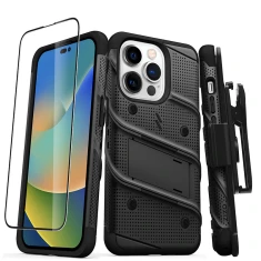 Чохол Zizo Bolt Series для iPhone 14 Pro Black (BOLT-IPH14PRO-BKBK)