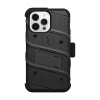 Чехол Zizo Bolt для iPhone 14 Pro Max со стеклом 9H Black (BOLT-IPH14PROMAX-BKBK)