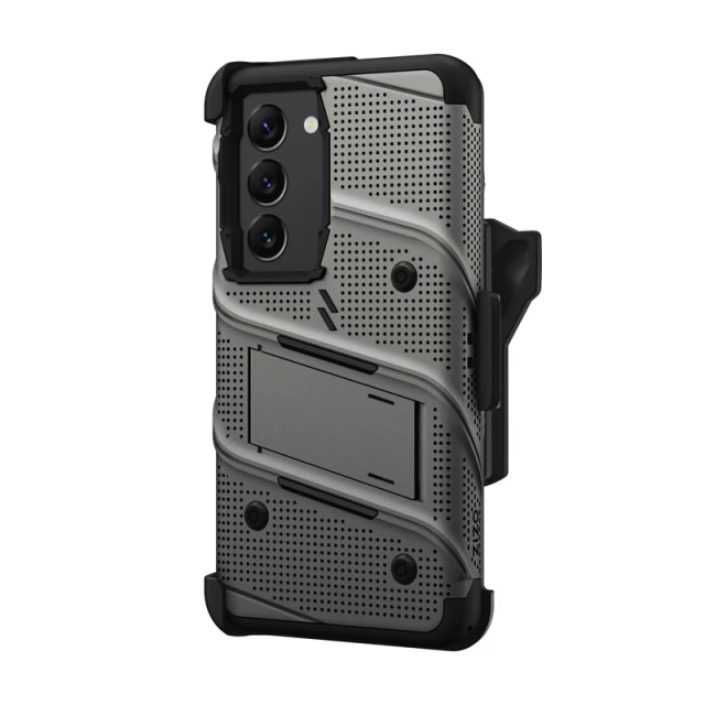 Чохол Zizo Bolt для Samsung Galaxy S23 Grey (BOLT-SAMGS23-MGRBK)