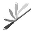 Кабель Energea Flow USB-C - USB-C 1.5m 240W 5A PD Fast Charge Black (CBL-FLCC-BLK150M)