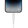 Кабель Energea Flow USB-C до Lightning C94 MFI 1.5m White 60W 3A PD Fast Charge (CBL-FLCL-WHT150M)