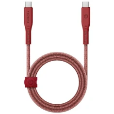 Кабель Energea Flow USB-C - USB-C 1.5m Red 240W 5A PD Fast Charge (CBL-FLCC-RED150M)