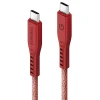 Кабель Energea Flow USB-C - USB-C 1.5m Red 240W 5A PD Fast Charge (CBL-FLCC-RED150M)