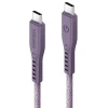 Кабель Energea Flow USB-C до USB-C 1.5m Purple 240W 5A PD Fast Charge (CBL-FLCC-PUR150M)