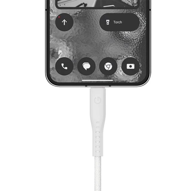 Кабель Energea Flow USB-C - USB-C 1.5m White 240W 5A PD Fast Charge (CBL-FLCC-WHT150M)