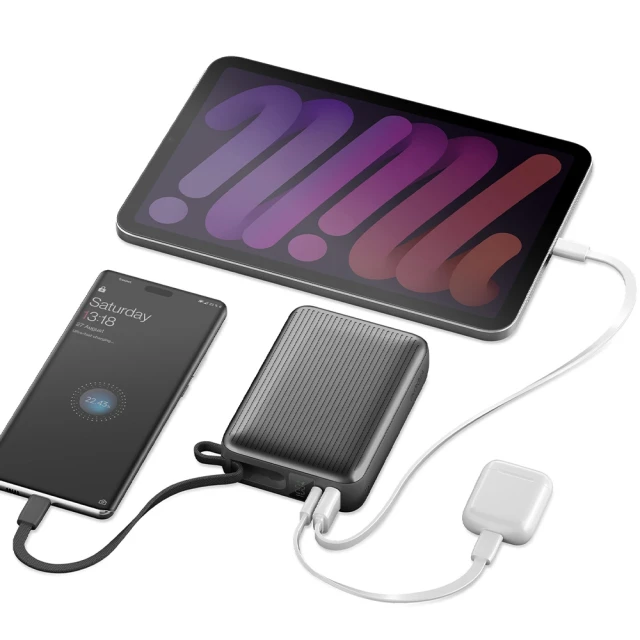 PowerBank Energea Integra Ultra 45 20000mAh USB-C PD45W Grey (INT-20K45-GUN)